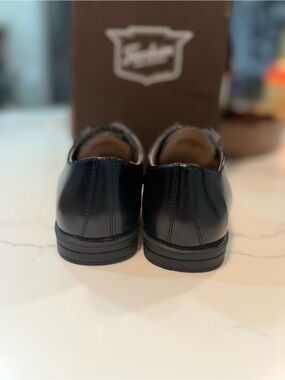 Florsheim Black Leather Oxford Dress Shoes